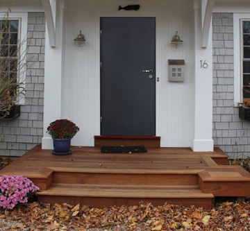 ВНЕШНИЕ ТЕХНИЧЕСКИЕ ДВЕРИ АНТРАЦИТ 80 Правые