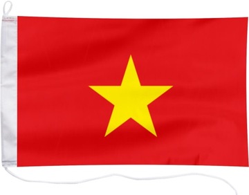 Flaga Wietnamu Wietnam bandera jachtowa 30x20cm