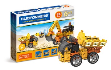 Блоки CLICS PL CLICFORMERS 802001 Конструкция 6в1