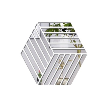 Lustro akrylowe 70 x 66 cm Cube