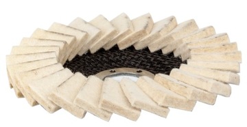 ЛЕЗВИЕ ДЛЯ ПОЛИРОВКИ ВОЙЛОКА 125M ДИСК ДЛЯ ПОЛИРОВКИ ВОЙЛКА