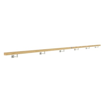 фото ориг. №4, Handrail wall-mounted wooden 40x40 560cm oak color