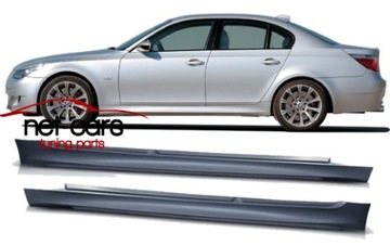 PROGI BMW E60 E61 NAKŁADKI PROGOWE M PAKIET M5