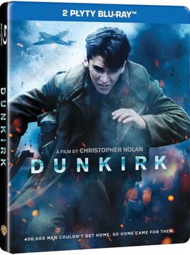 DUNKIERKA STEELBOOK BD BLU-RAY PL