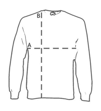 Long -sleeed t -Frish - Fruit - White S