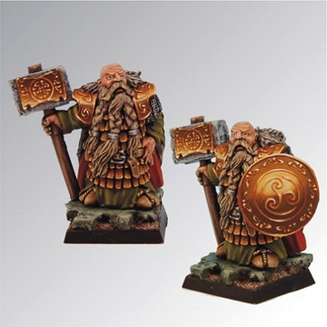 Figurka Asgrim Dwarf Lord 28mm Scibor 28FM0013 24H