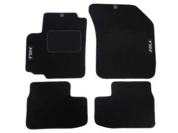 OPEL AGILA B 2008-2014 DYWANIKI WELUROWE 8mm