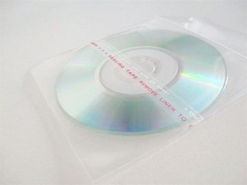 ФОЛЬГОВЫЕ КОНВЕРТЫ для МИНИ CD дисков 8 см с клеем 100 г.