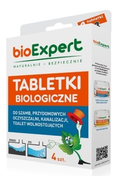 БИОЛОГИЧЕСКИЕ ТАБЛЕТКИ bioExpert 4 шт НОВЫЕ