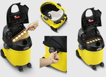 МОЩНЫЙ ПЫЛЕСОС ДЛЯ ПРАЧЕЧНОЙ KARCHER SE 5.100 XL КОМПЛЕКТ