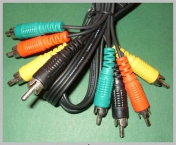 Кабель 4x RCA (тюльпан)-4 штекера RCA 1,8 м (1535)