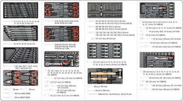 YATO Шкаф для инструментов с тележкой YT-5530 217 штук БЕСПЛАТНО