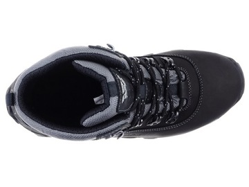 WOJAS buty TREKKING 9600-91 czarne skóra 41