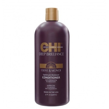 CHI Deep Brilliance Olive and Monoi intensywnie nawilżająca odżywka 355ml