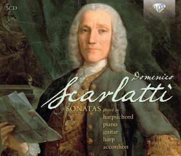 DOMENICO SCARLATTI Harpsichord Piano Guitar (5CD)