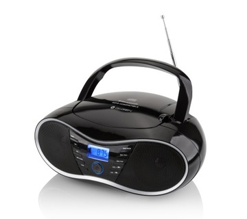 BOOMBOX RADIO FM Z CD MP3 GoGEN AUX USB Bluetooth