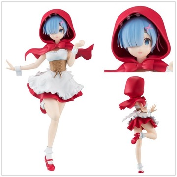 Аниме РИСУНОК RE ZERO REM RED HOOD JAPAN FURYU