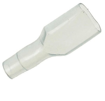 elastyczna OSŁONA na konektor 6,3mm 6,4mm 50sztuk (0189)