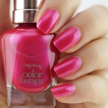 Лак для ногтей Sally Hansen Color Therapy Rosy Glow № 250.