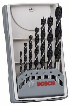 Набор сверл по дереву BOSCH X-Line Profi, 7 шт.