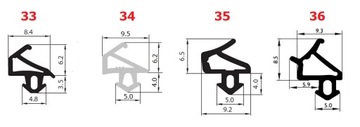 PLASTMO S-1386 Уплотнитель оконный