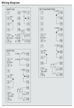 Цифровое реле времени 4 ЦИКЛА 230 В AC ВЫХОД 2xSSR