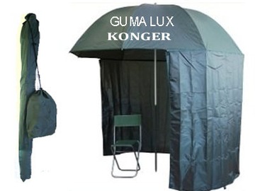 РЕЗИНОВЫЙ ЗОНТ KONGER LUX С КРЫШКОЙ 250