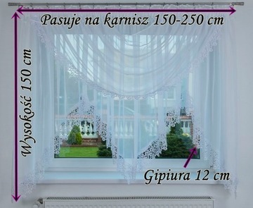 Готовая штора GALICJA 400x150 VOICE Штора