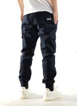 Spodnie M Bossline Cargo Jogger joggery granat