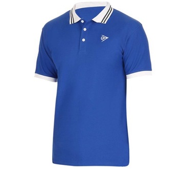 KOSZULKA DUNLOP CASUAL FANCY POLO M BLUE