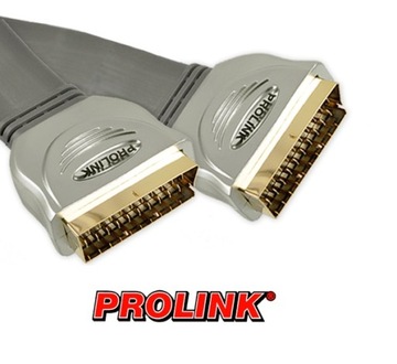 КАБЕЛЬ ЕВРО SCART - SCART FLAT FLAT PROLINK EXCLUSIVE TCV7302 1,2 м