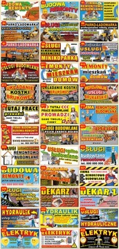BANER KOPARKO ŁADOWARKA rowy niewacja terenu SZYLD