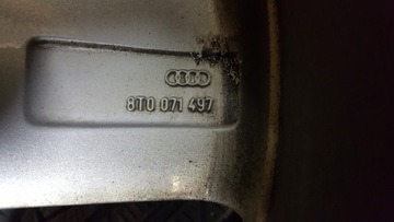 ОБОД AUDI A5 7.5JX17H2 ET28 8T0071497 8T0 8T R17