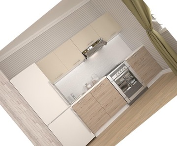 ZESTAW MEBLI KUCHENNYCH KOMPLET MEBLOWY DO KUCHNI