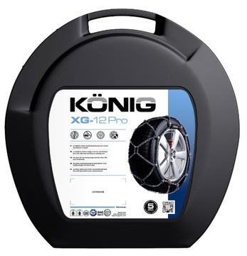 ŁAŃCUCHY KONIG XG-12 265/65R17 265/60R18 NAPINACZ