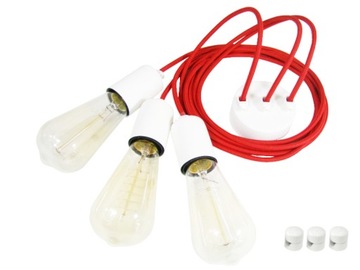 LAMPA WISZĄCA PAJĄK 3 SPIDER 3 SPINNE 3 LAMPE