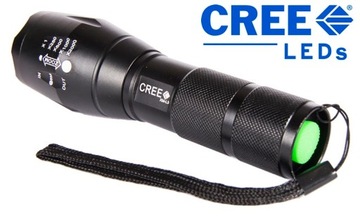 Светодиодный полицейский фонарик CREE XM-L3 ZOOM