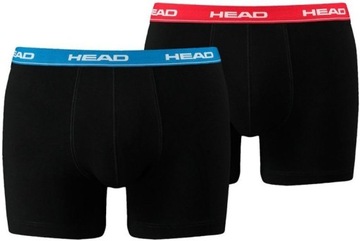 HEAD Bokserki Męskie 2 Pack red/blue rozm. S