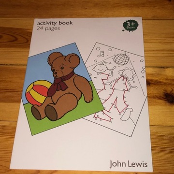 Książka angielska Activity Book 24pages John Lewis