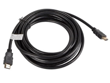 KABEL przewód HDMI M/M V1.4 CZARNY LANBERG 5m
