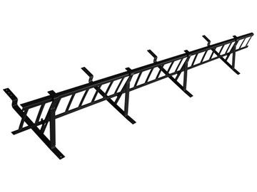 Płotek 2m/20cm 4uch kolor do blach panelowych