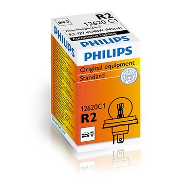 Philips Żarówka R2 Vision +30% więcej światła