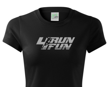 RUN 4 FUN ПРИТАЛЕННАЯ ТЕРМОФУТБОЛКА ДЫШАЩАЯ