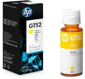 Tusz HP GT52 70ml DESKJET GT 5810 5820 Żółty oryg.