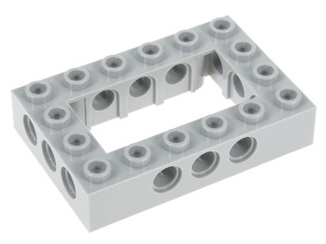 LEGO Ramka 4x6 belka 40344 szara jasna