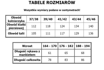 WILLSOOR Koszula Biała Spinki 100% Baw. 188-194 40