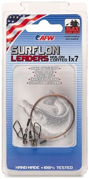 Przypon Surflon 1x7, 10 kg–20 cm, MAX Fishing Team