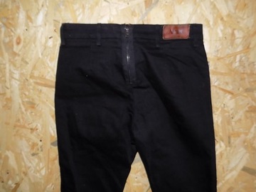 Acne Skin Wet Black spodnie damskie W29L32 29/32