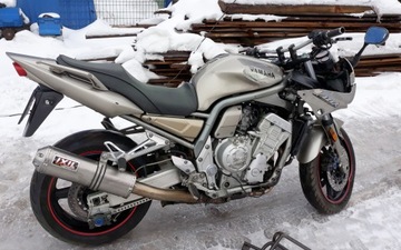 Мотоцикл Yamaha FZS 1000 Fazer 02 по деталям двигателя