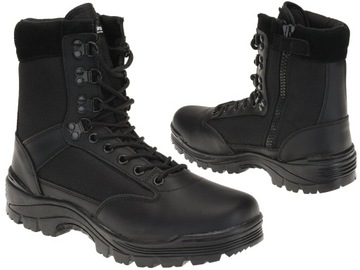 Mil-Tec BUTY Taktyczne z ZAMKIEM Ochrona YKK 43